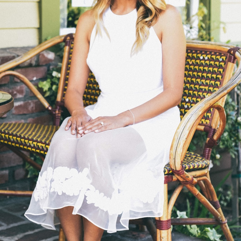White Tulle Dress